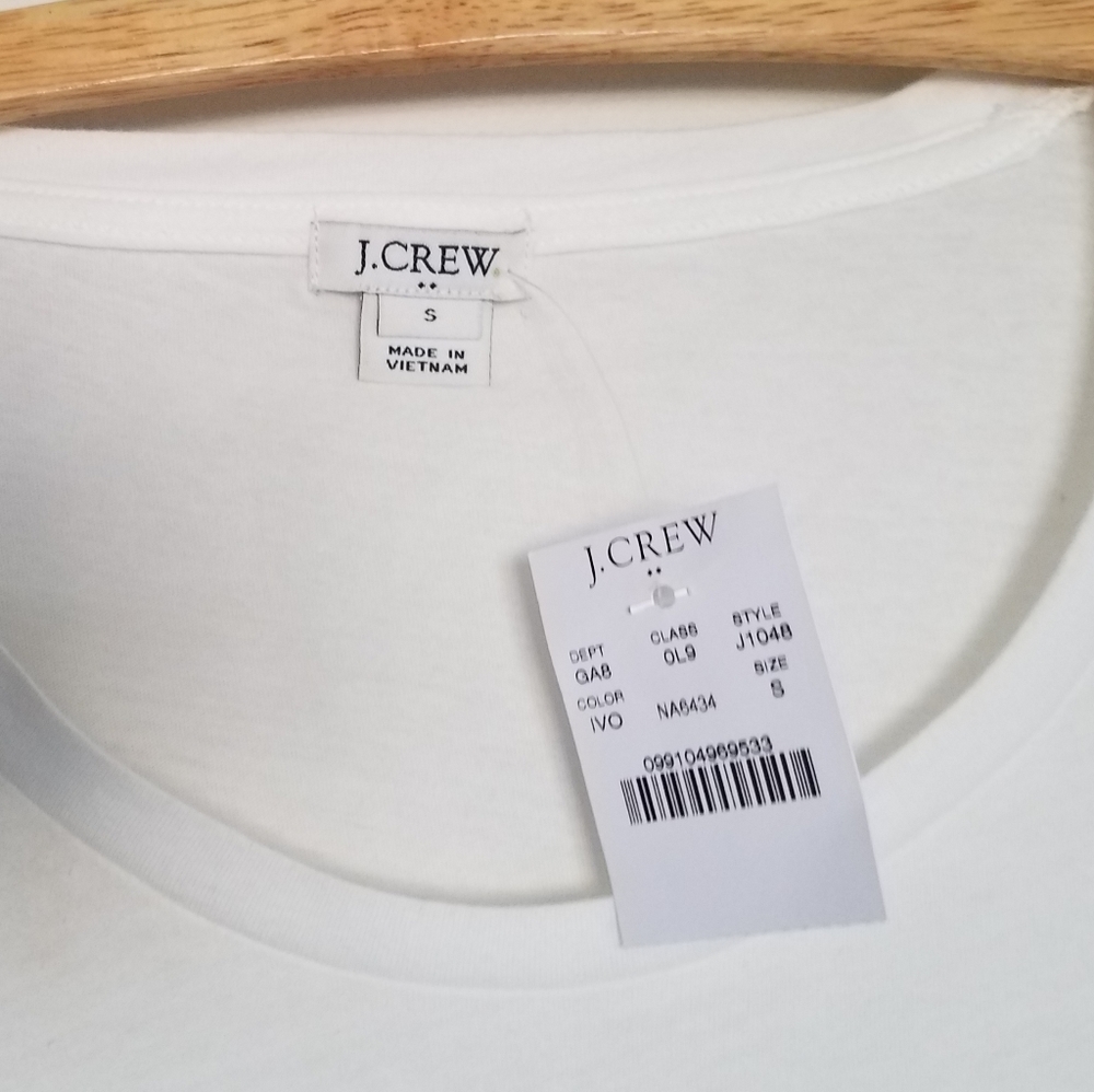 J.Crew Factory Tie Shoulder Tee - Picture 5 of 7